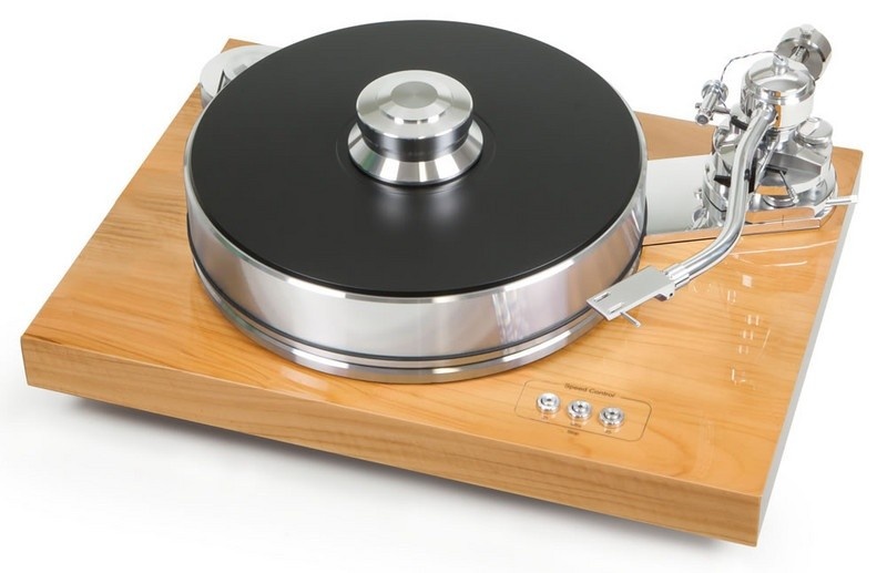 Detail talíře a ložiska Pro-Ject Signature 10