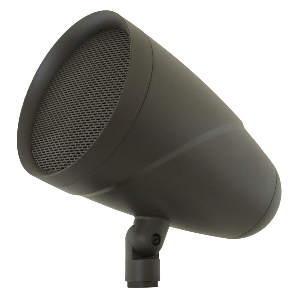 Detail satelitního reproduktoru Sonance LS6T SAT se zemním kolíkem