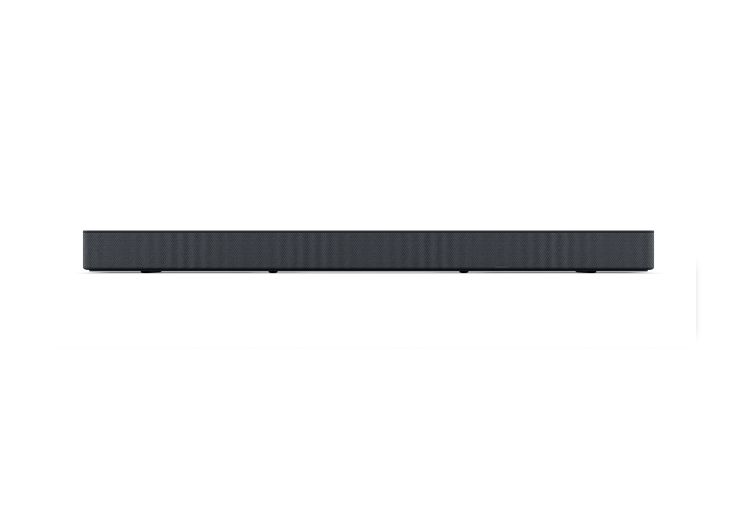 Detail HDMI eARC připojení a konektorového panelu soundbaru
