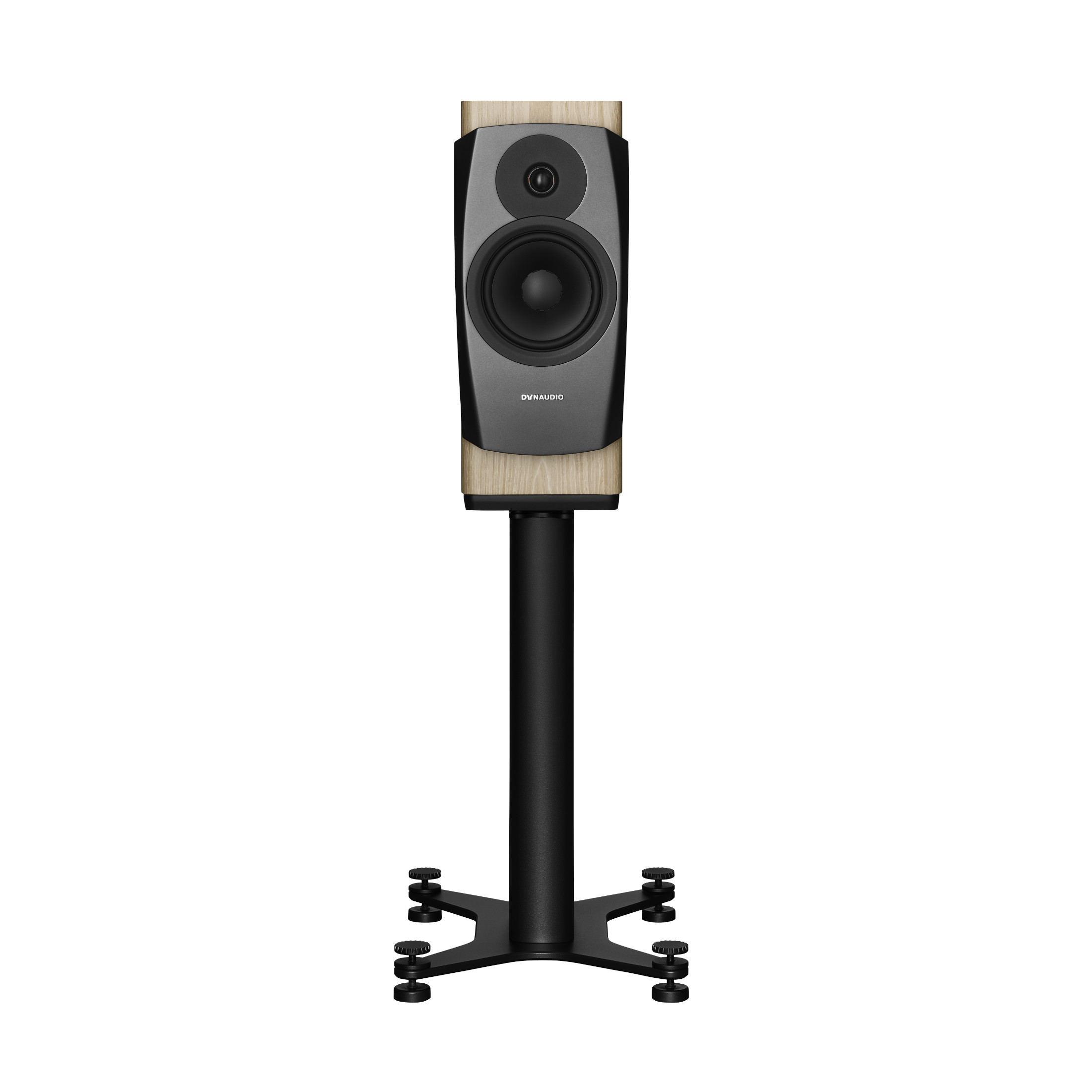 Dynaudio Confidence 20 na stojanu Dynaudio Stand 20 v poslechové místnosti