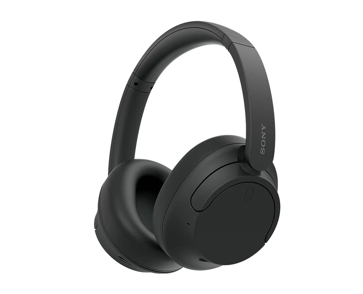 Sony WH-CH720 v černém provedení z boční strany