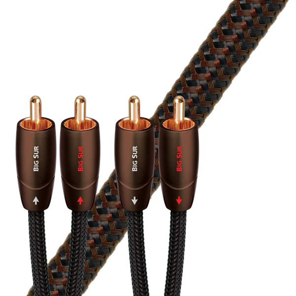 AudioQuest Big Sur RCA - RCA propojovací kabel s pozlacenými konektory