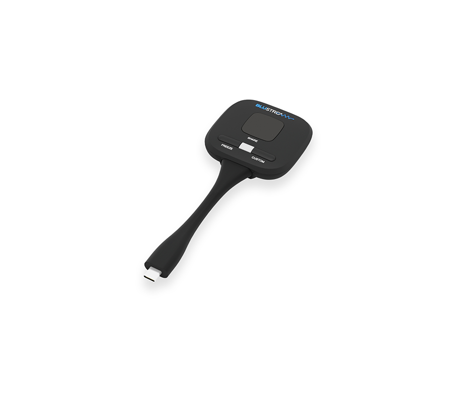 Blustream WMF-USBC-D bezdrátový USB-C dongle s ovládacími tlačítky