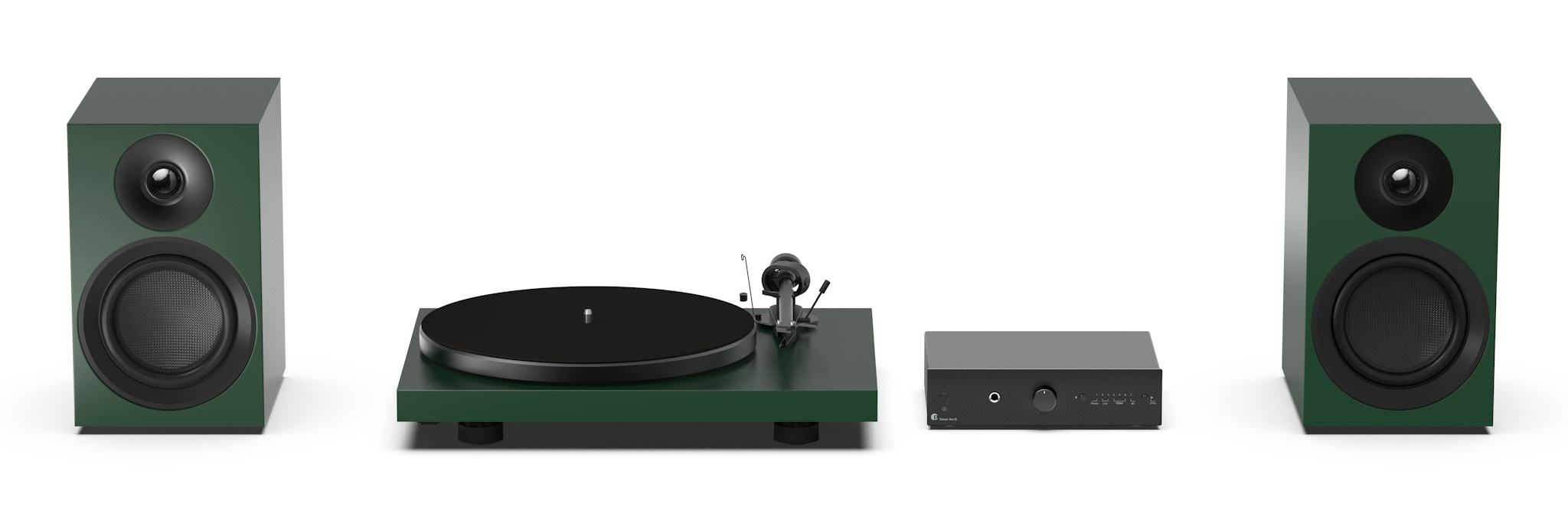 Pro-Ject Colourful Audio System E — detail provedení