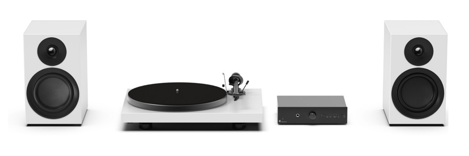 Pro-Ject Colourful Audio System E — detail konstrukce