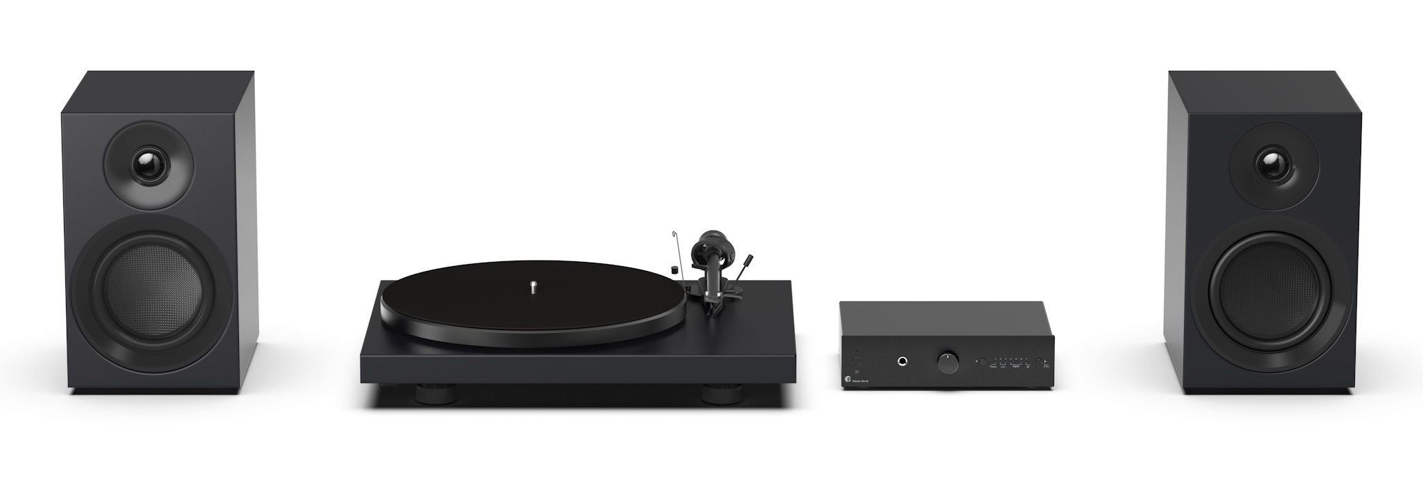 Pro-Ject Colourful Audio System E — produktový pohled