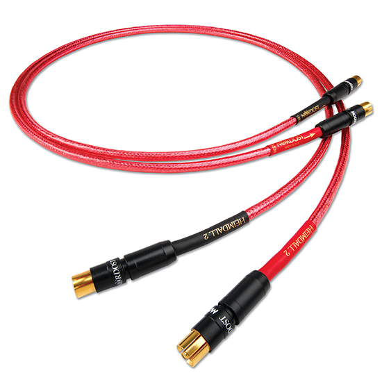 Packshot kabelu Nordost Heimdall 2 - Interconnect RCA s konektory RCA — full-width 16:9