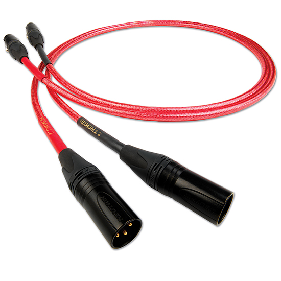 Packshot kabelu Nordost Heimdall 2 - Interconnect XLR s konektory XLR — full-width 16:9