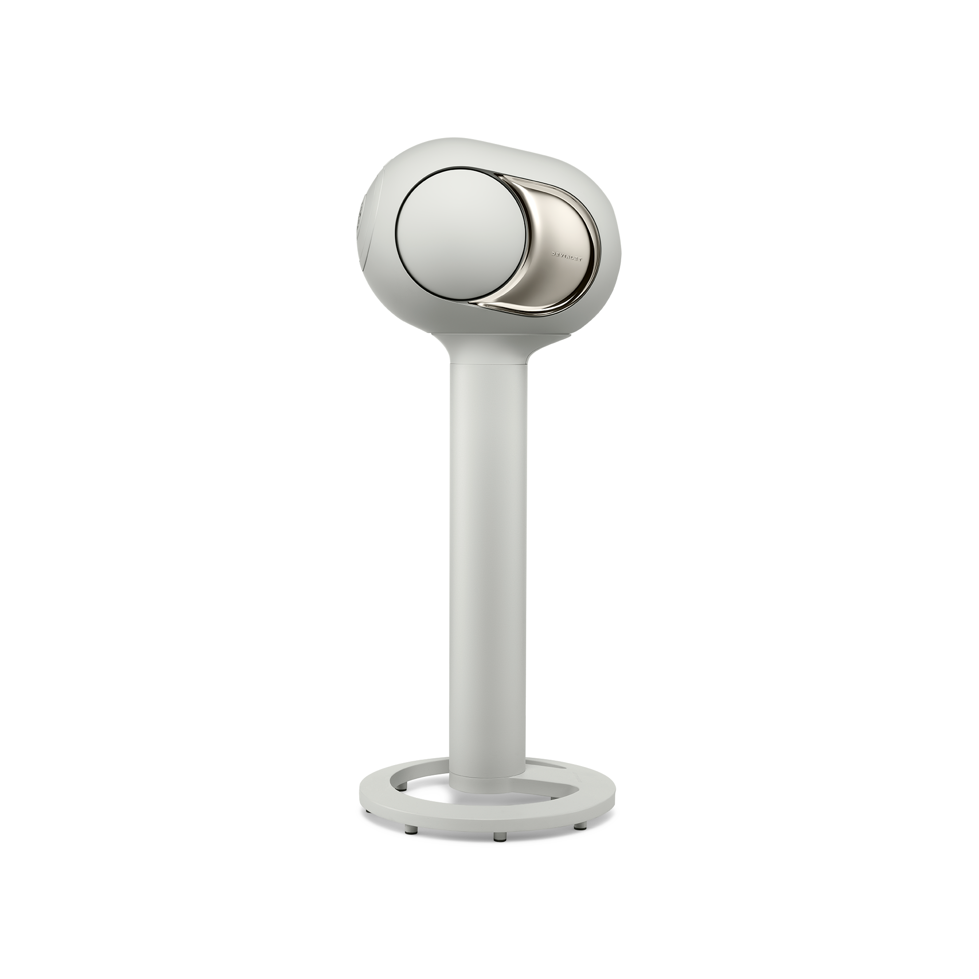 Devialet Tree Ultimate 108 dB ve variantě Light Pearl s reproduktorem Phantom Ultimate
