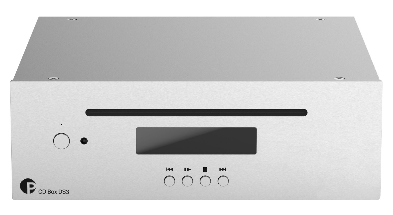 Pro-Ject CD Box DS3 ve stříbrném provedení jako součást řady Box DS3