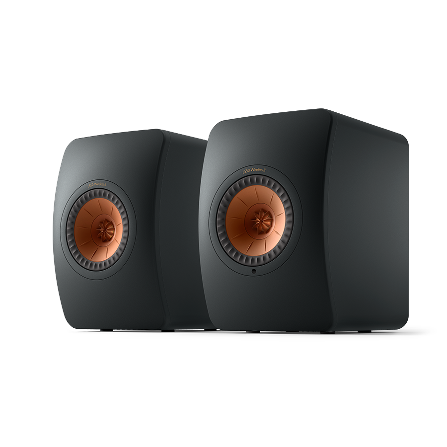 KEF LS50 Wireless II — detail / lifestyle