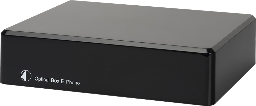 Pro-Ject Optical Box E Phono, čelní pohled na kompaktní skříňku