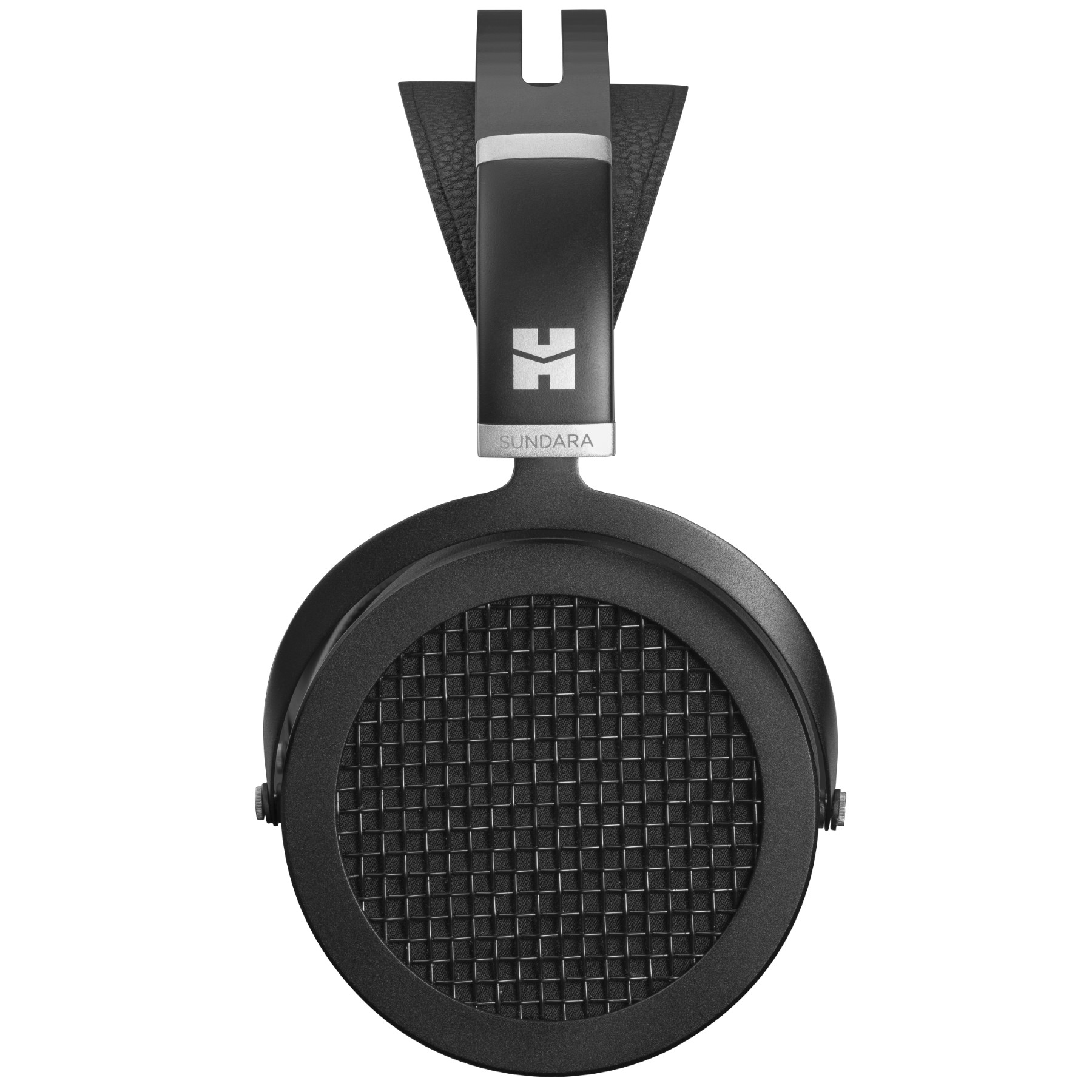 Sluchátka HIFIMAN Sundara z profilu na neutrálním pozadí