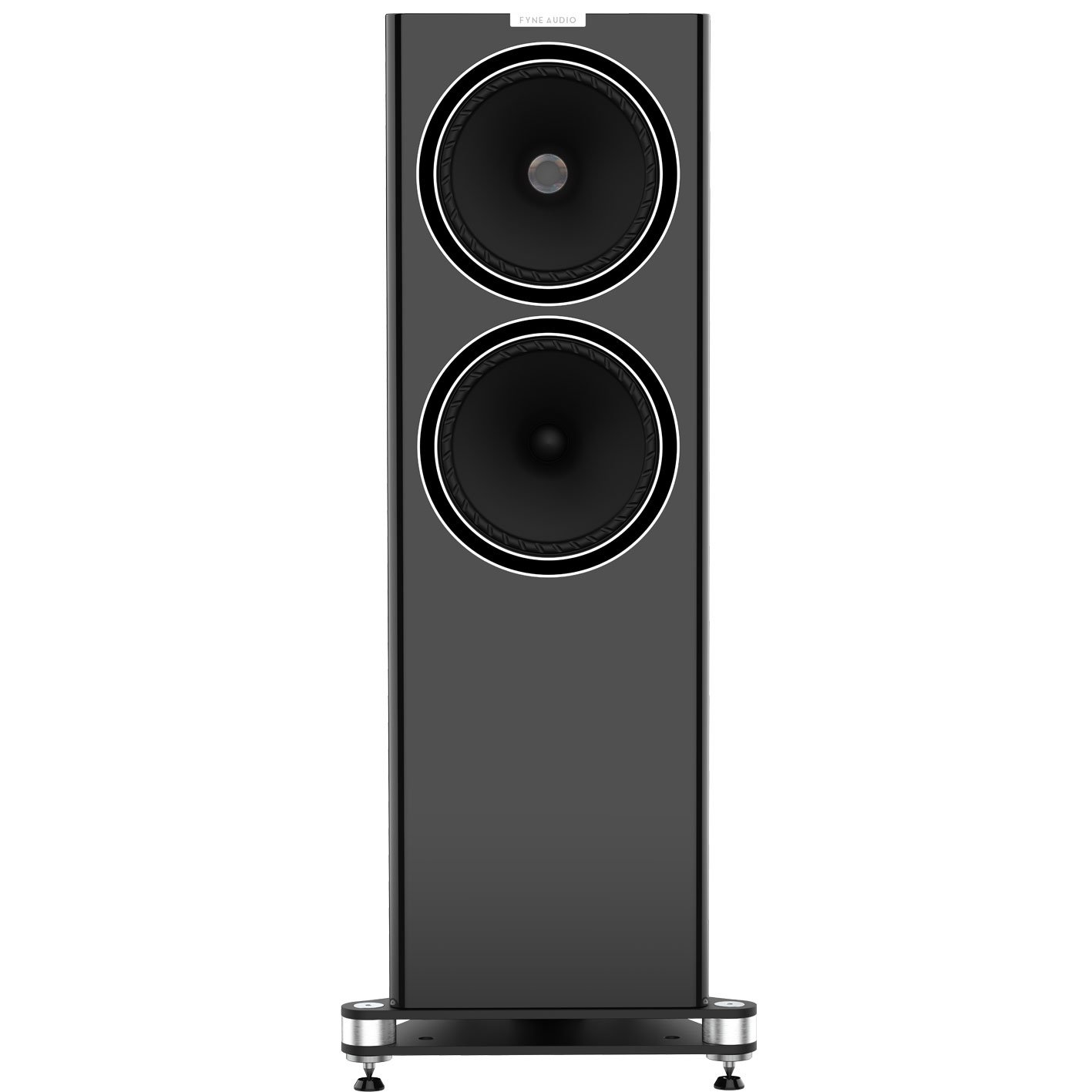 Pár Fyne Audio F704 ve velké poslechové místnosti — 4:3