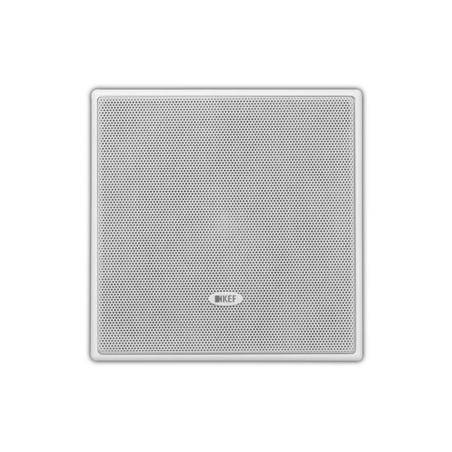 KEF Ci 130.2CS detail mřížky a rámu zblízka