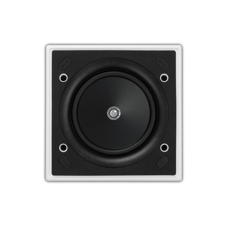 KEF Ci 130.2CS čelní pohled s nasazenou mřížkou