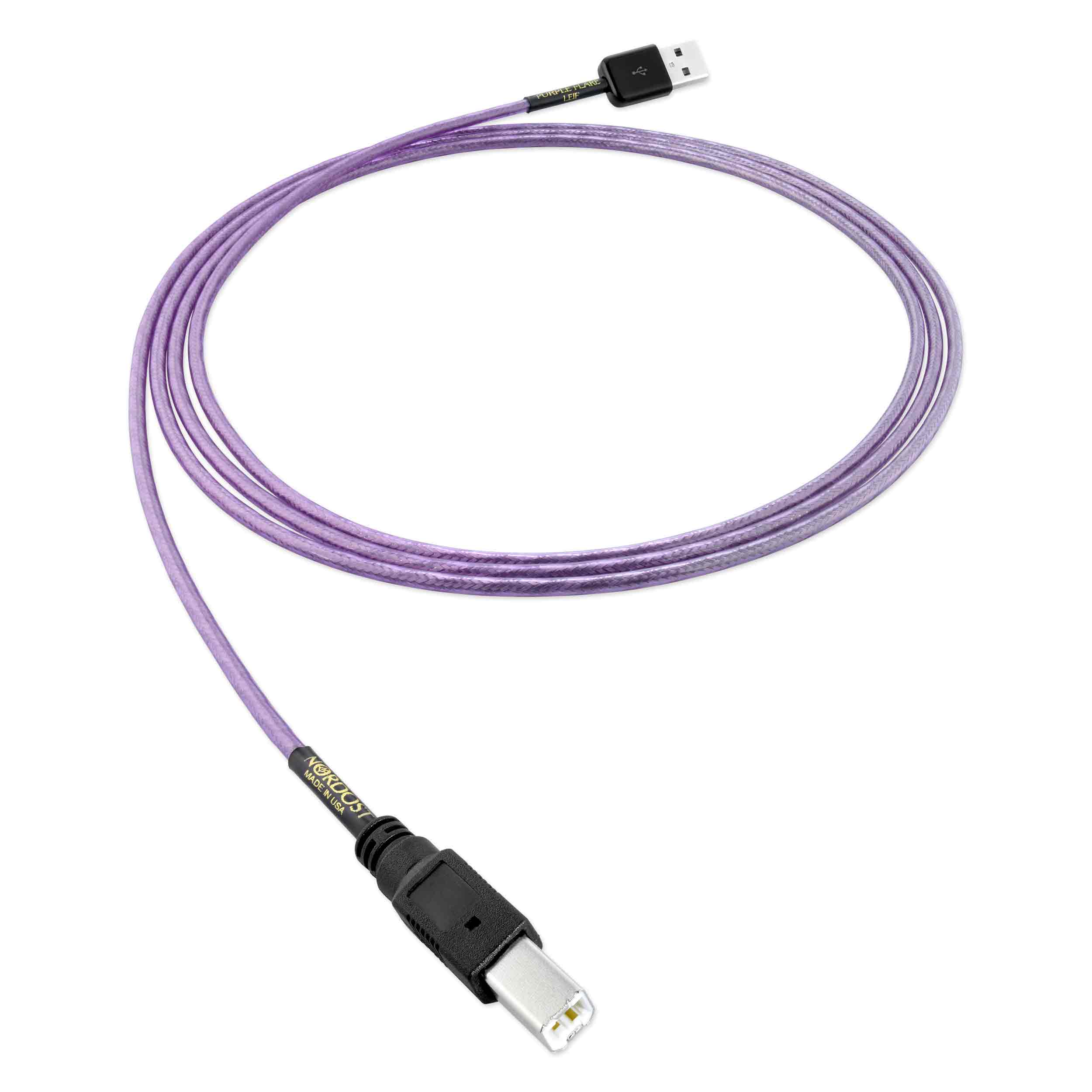 Kabel zapojený mezi notebook a DA převodník — detail konektoru
