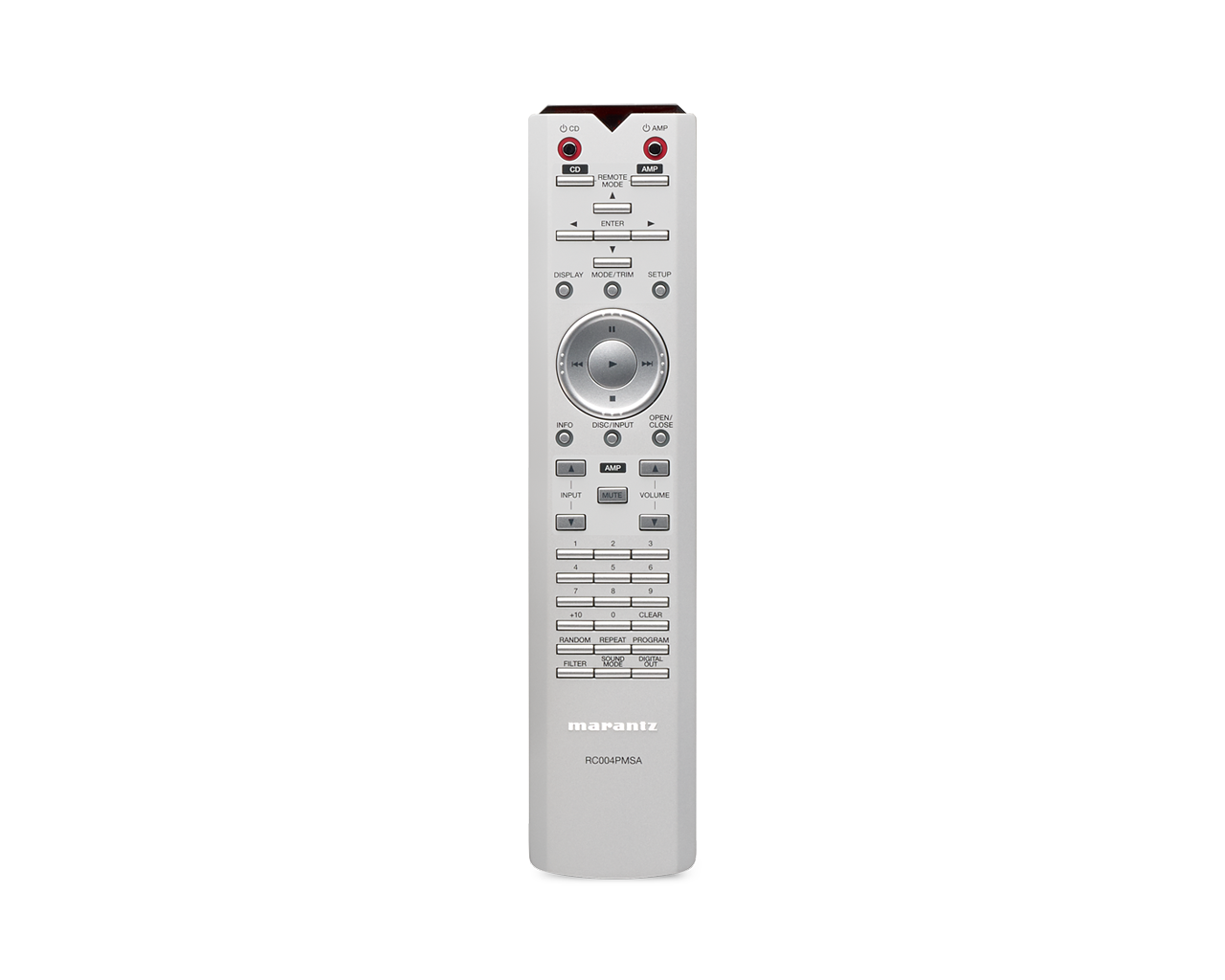 Marantz PM-10 zezadu s detailem konektorů a napájecí sekce