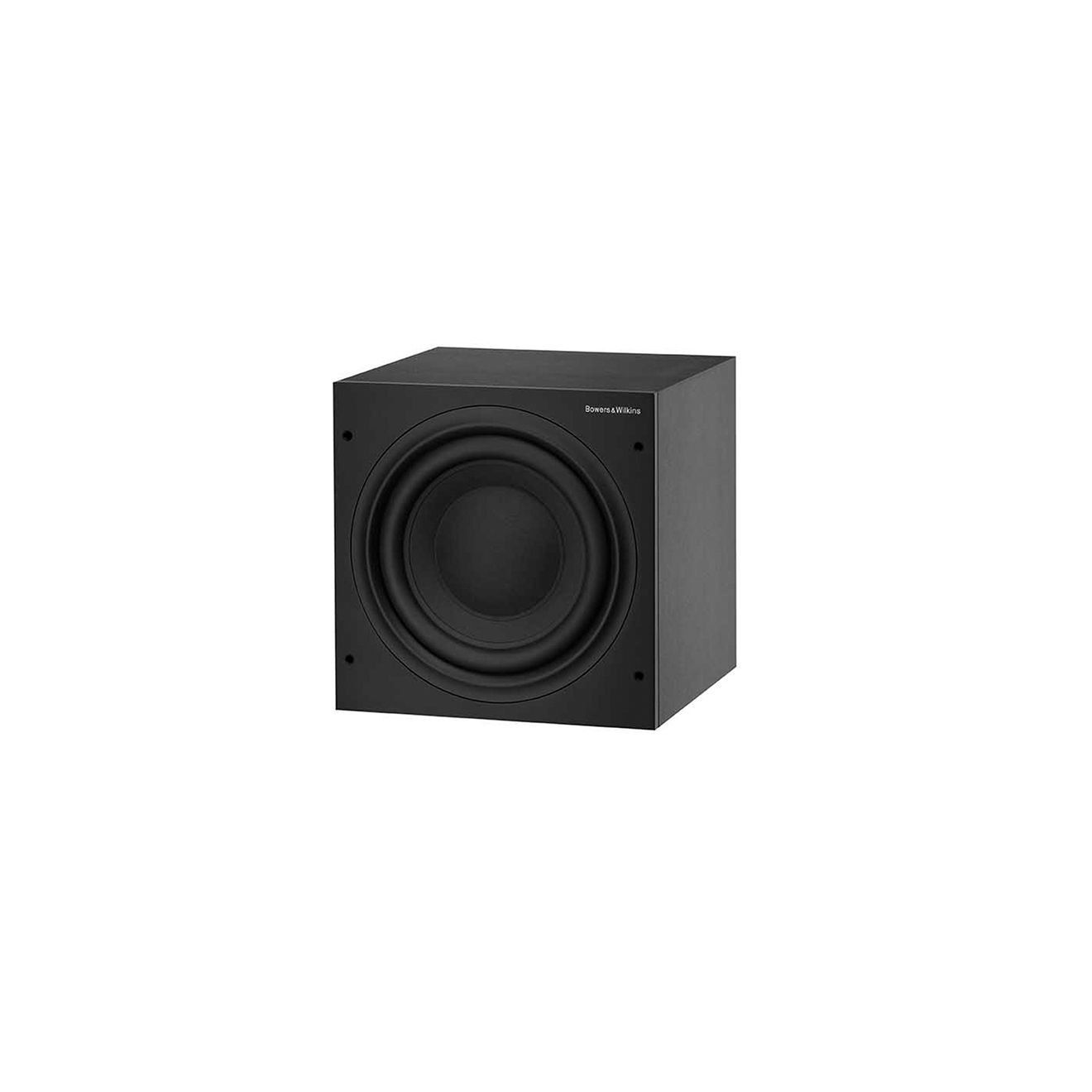Bowers & Wilkins ASW610N v posluchačském pokoji s tlumeným osvětlením