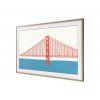 Samsung The Frame – Výměnný rám  - Moderní (Frame Rám Hnědá - Rovný design)