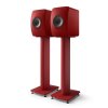 LS50 Wireless II on S2 Floor Stand Crimson Red Special Edition Pair Front Spike Disc 1296x.jpg