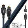 Audioquest Vodka Optilink Toslink + 3,5 mm mini adaptér