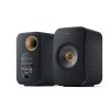 22 KEF LSXII front back perspective carbon black