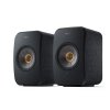 22 KEF LSXII front pair perspective carbon black