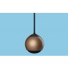 Bronze Droplet Micro Blue Background