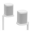 Sonos Accessories Stand White Product Render Pair with Sonos One Q1FY19 GLOBALMIX GLOBAL JPEG fid30798
