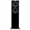 F702 high gloss black front goff small floorstander