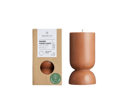 Přírodní svíčka S - Cognac (70 hodin)