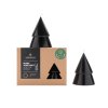 TC0027.11 Xmas Tree Candle Black M Tree