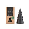 TC0027.12 Xmas Tree Candle Black L Tree