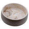 Mísa Belloria kónická - krémová hnědá marble