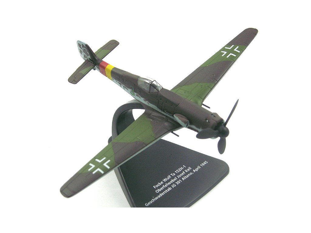 Oxford Fockewulf Ta152, Luftwaffe JG 301, Josef Keil, 1945, 1/72