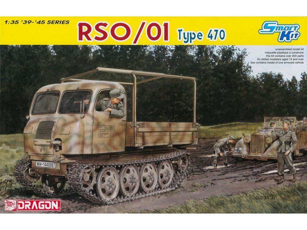 Dragon - RSO/01 Type 470, Model Kit 6691, 1/35