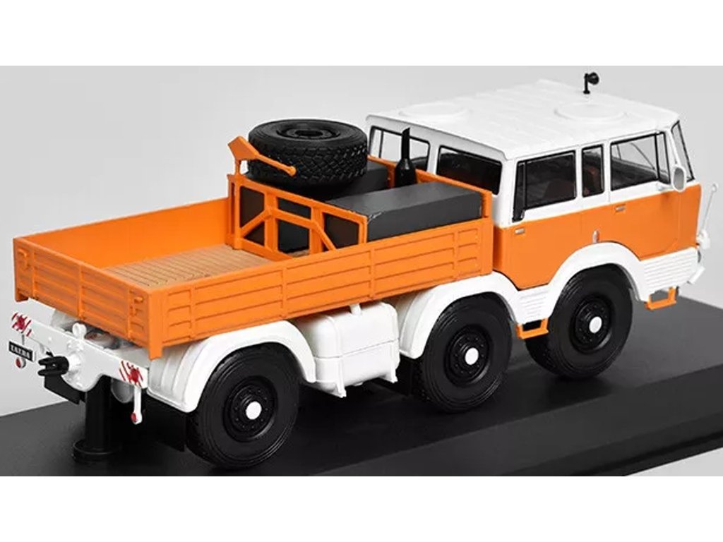 IXO - Tatra 813 6x6, 1968, orange and white, 1/43 - Vojenskemodely.cz - Sběratelské modely tanků a letadel IXO - Tatra 813 6x6, 1968, orange and white, 1/43 - Vojenskemodely.cz - Sběratelské modely tanků a letadel