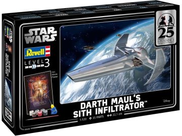 Revell - EP1 Darth Maul's Sith Infiltrator, limited edition, Gift-Set SW 05638, 1/120