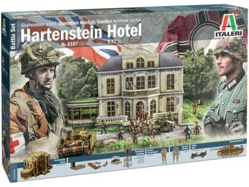 Italeri - Market Garden: Hotel Hartenstein, Model Kit diorama 6107, 1/72