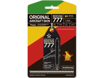 45041 at air zimbabwe b777 freisteller cardboard black 1800x1800