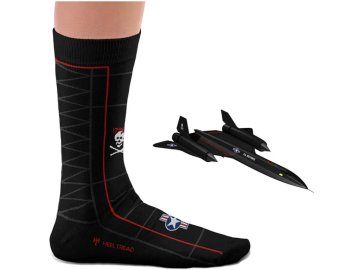 heel tread sock sr71 pair of fighter jets socks usaf lockheed sr 71 blackbird x81 206733 0
