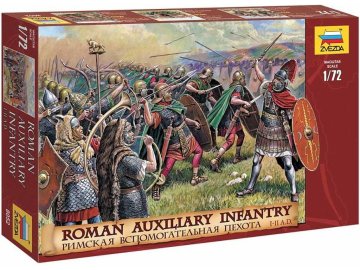 Zvezda - figurky Římská pěchota, reedice, Wargames (AoB) 8052, 1/72