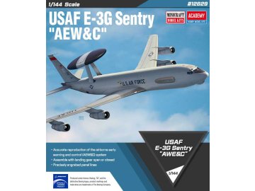 Model Kit letadlo 12629 - USAF E-3G Sentry "AEW&C" (1:144)