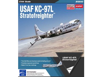 Academy - KC-97L Stratofreighter, USAF, Model Kit letadlo 12640, 1/144