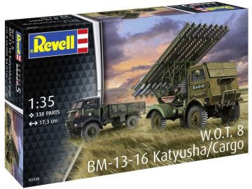 Revell - BM-13-16 Katyusha on WOT 8, Plastic ModelKit military 03338, 1/35