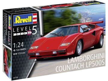 Plastic ModelKit auto 07730 - Lamborghini Countach LP500S (1:24)