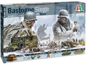 Italeri - Vítězství v Bastogne, 80 let výročí, Model Kit diorama 6186, 1/72