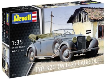 Revell - Typ 320 (W142) Cabriolet, Plastic ModelKit auto 03354, 1/35