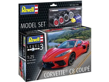 Revell - Corvette C8 Coupé, ModelSet auto 67714, 1/24